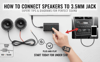 How to Connect Speakers to 3.5mm Jack