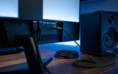 How to Connect Speakers to Monitor