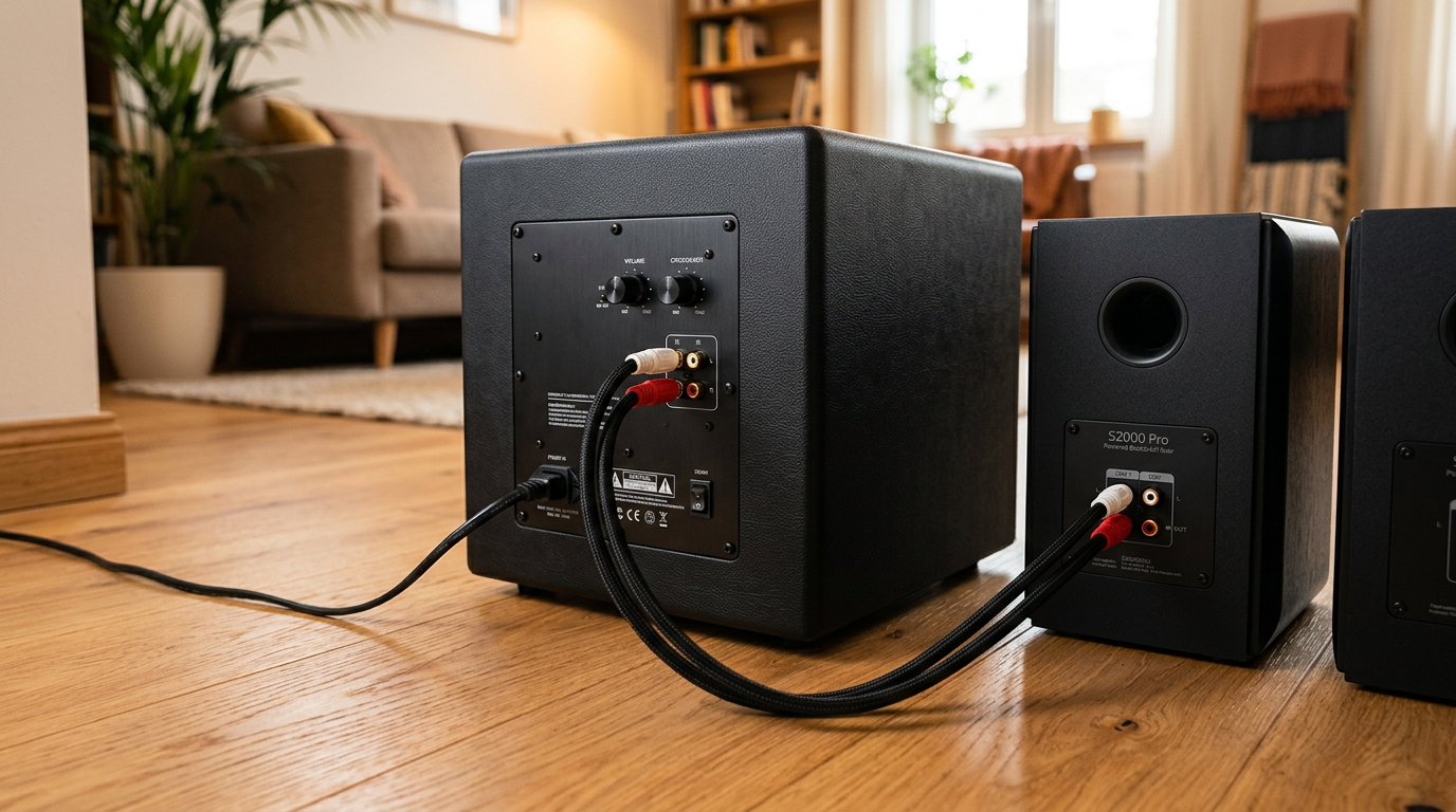 How to Connect Subwoofer to Speakers Guide