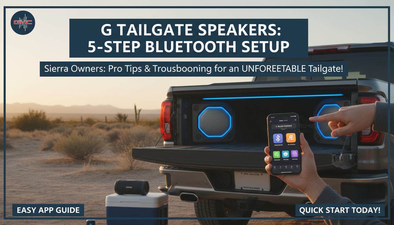 How to Connect to GMC Tailgate Speakers
