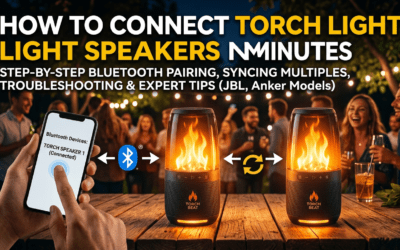 How to Connect Torch Light Speakers