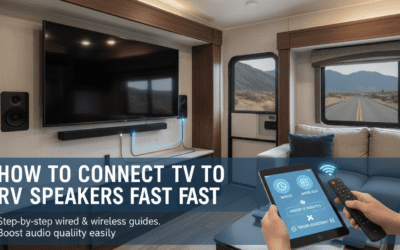 How to Connect TV to RV Speakers Fast