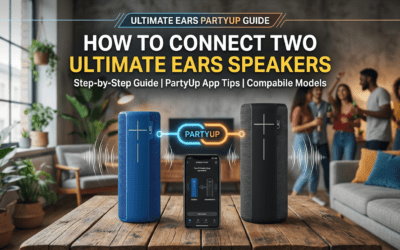 How to Connect Two Ultimate Ears Speakers