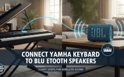 How to Connect Yamaha Keyboard to Bluetooth Speakers