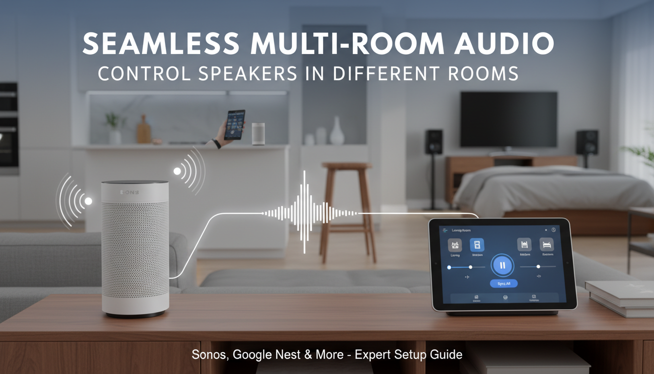 How to Control Speakers in Different Rooms