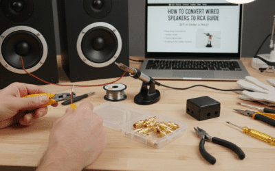How to Convert Wired Speakers to RCA Guide