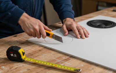 How to Cut Ceiling Tiles for Speakers: A Pro Guide