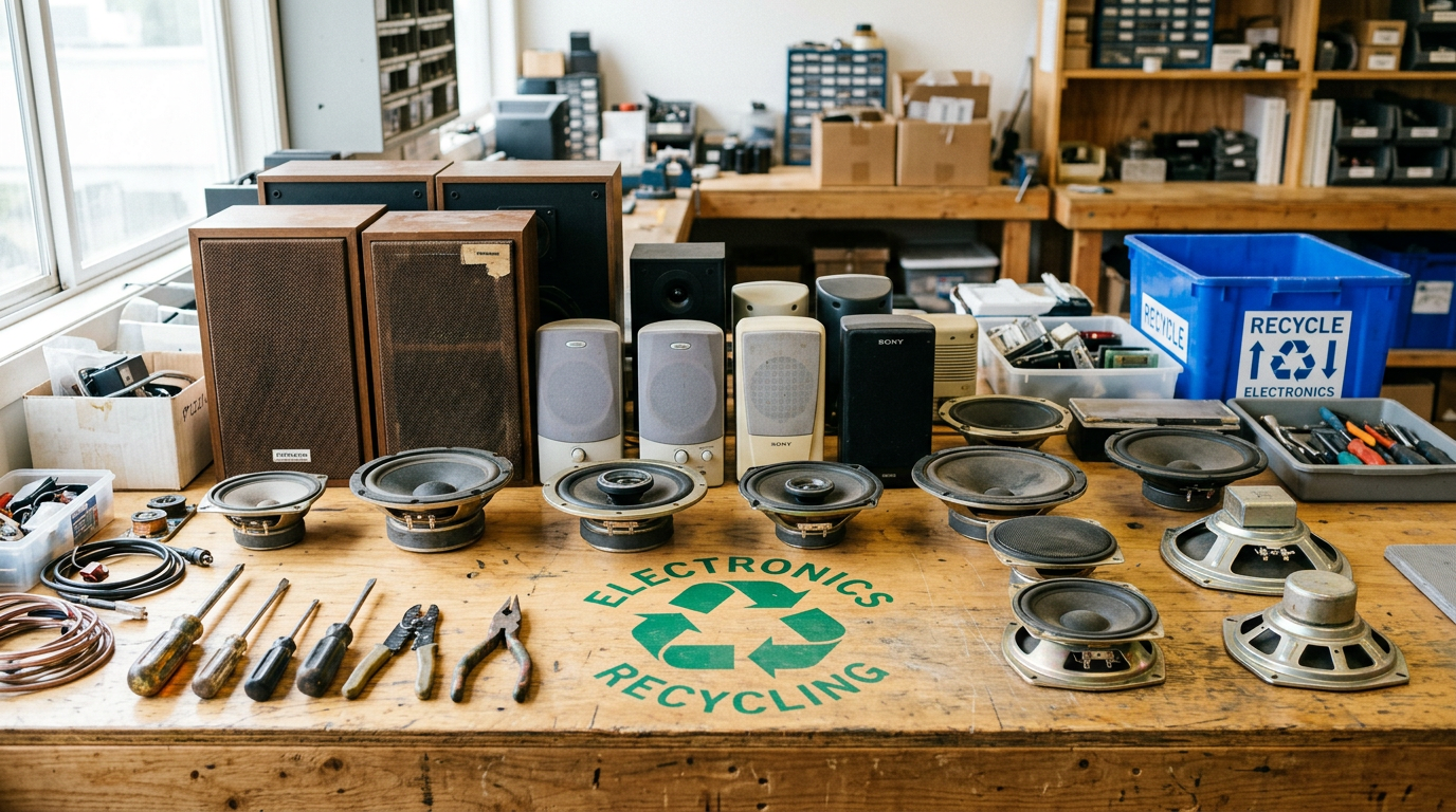 How to Dispose of Old Speakers