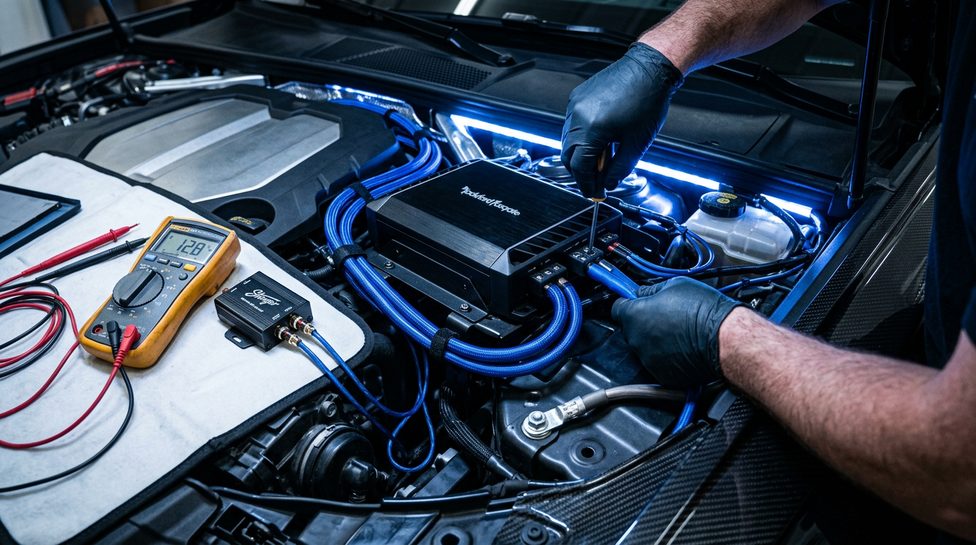 How to Eliminate Engine Noise in Speakers