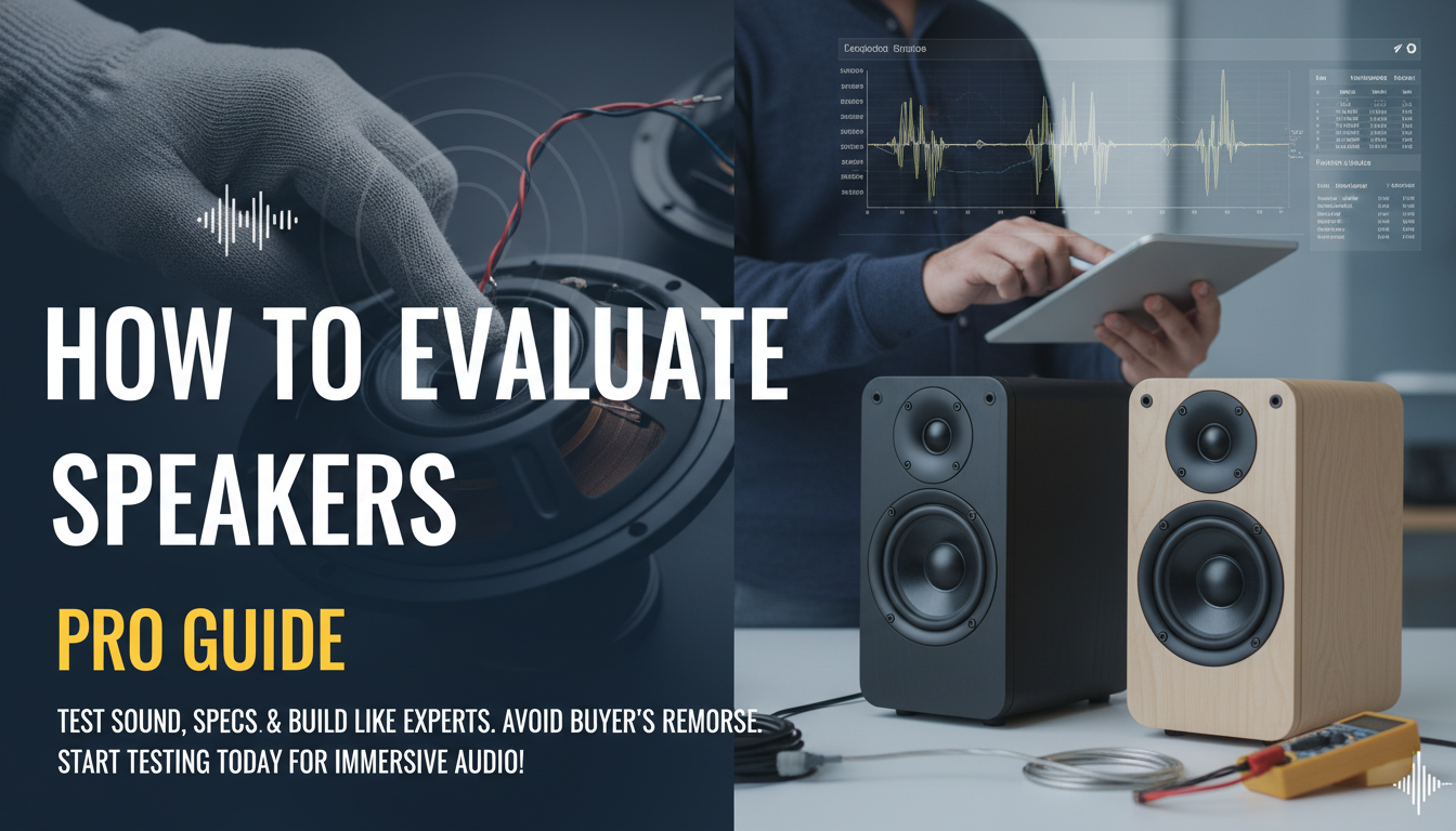 How to Evaluate Speakers: Pro Guide