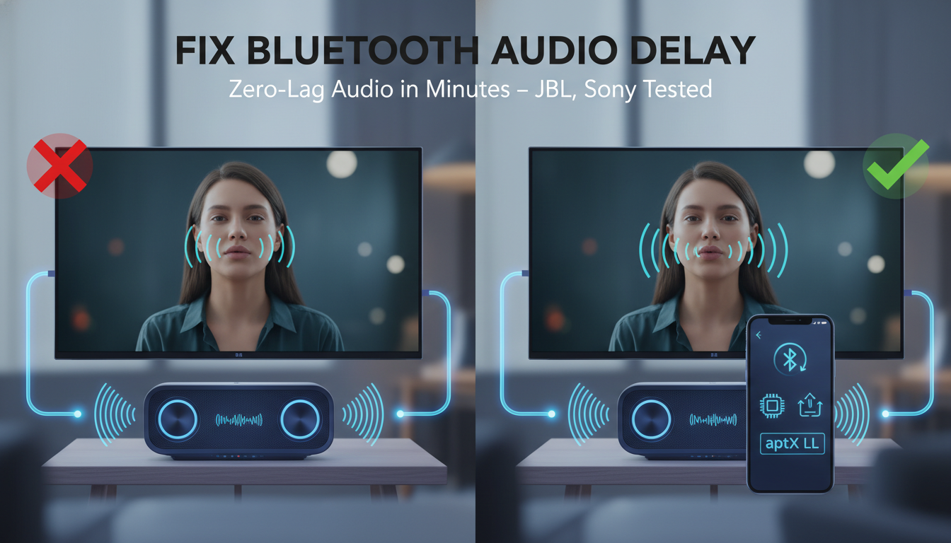 How to Fix Audio Delay on Bluetooth Speakers How to Fix Audio Delay on Bluetooth Speakers