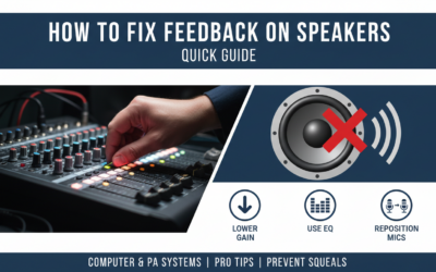 How to Fix Feedback on Speakers: Quick Guide