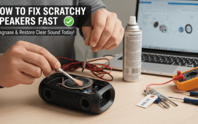 How to Fix Scratchy Speakers Fast