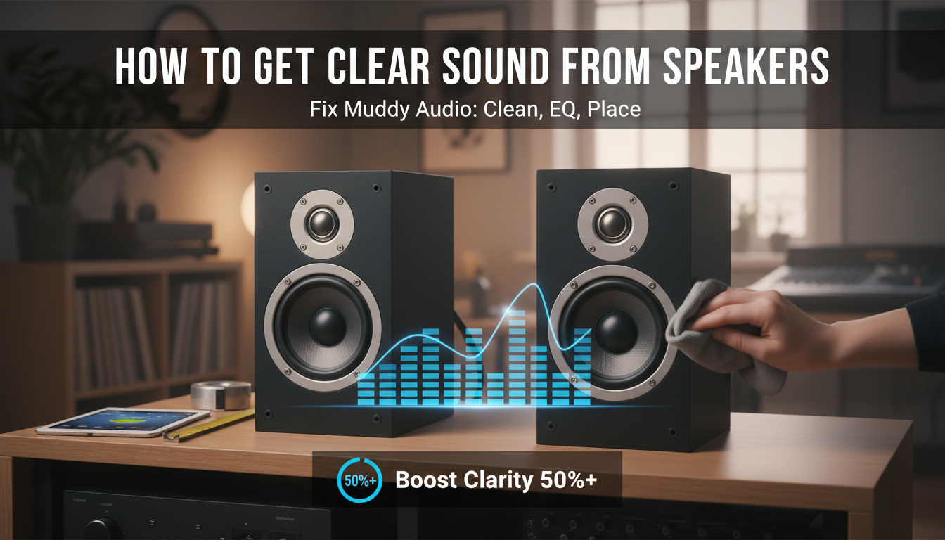 How to Get Clear Sound from Speakers How to Get Clear Sound from Speakers