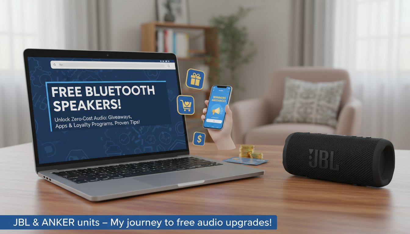 How to Get Free Bluetooth Speakers