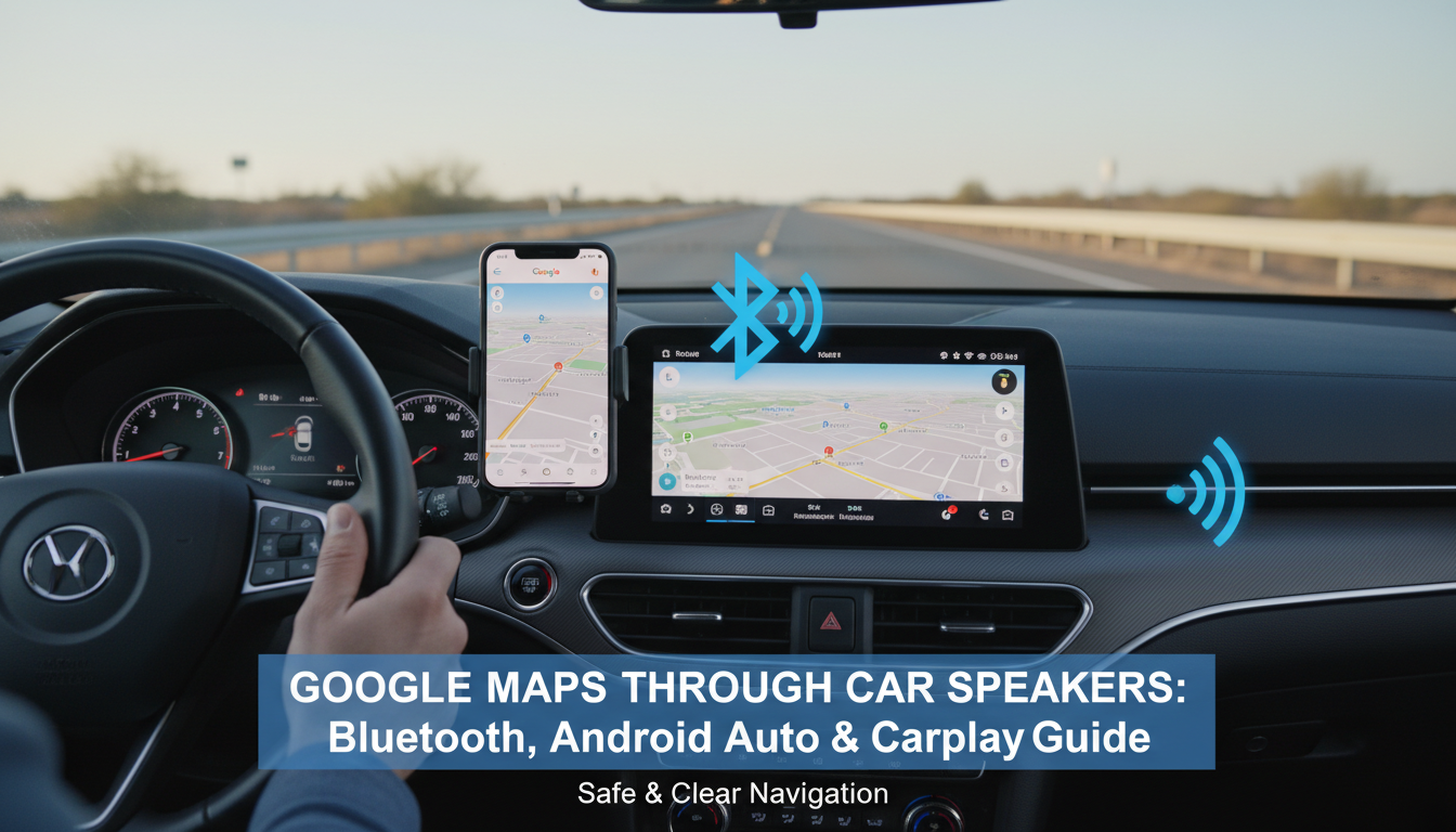 How to Get Google Maps to Talk Through Car Speakers How to Get Google Maps to Talk Through Car Speakers