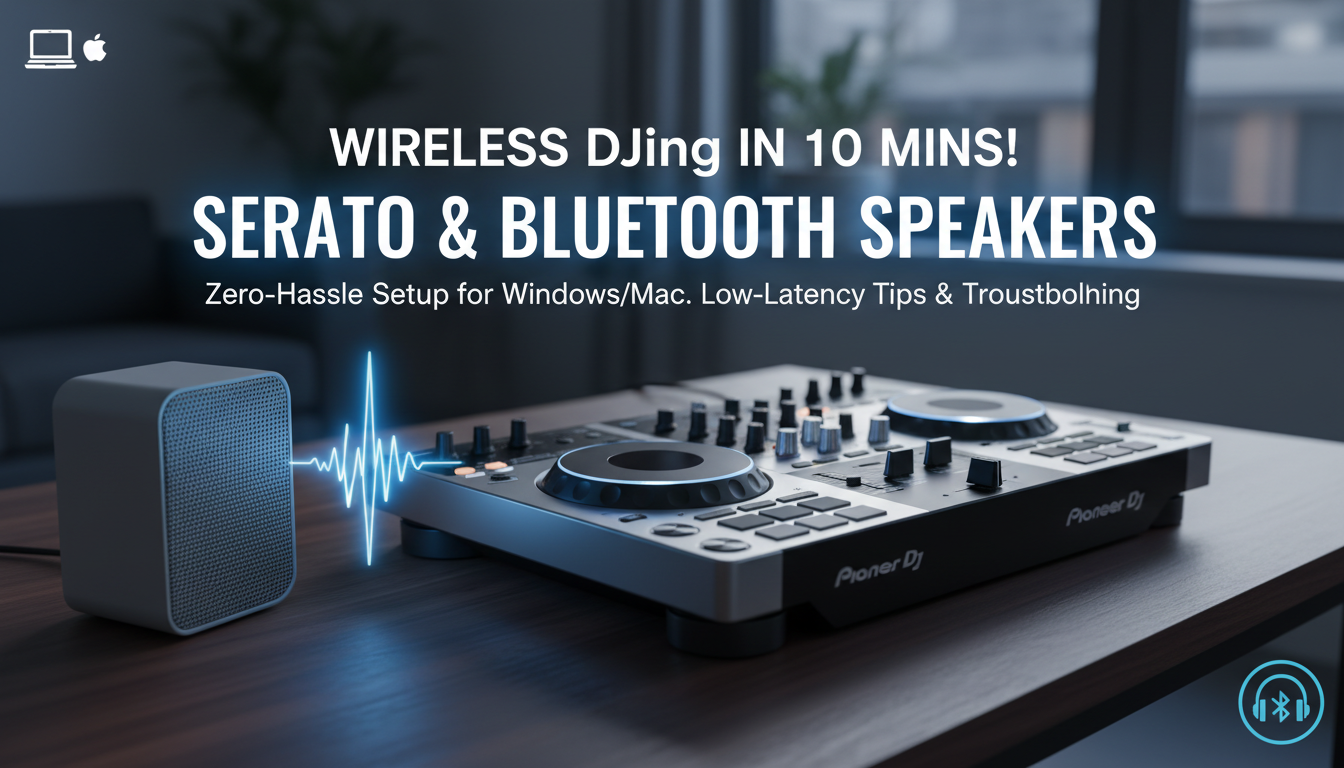 How to Get Serato to Play Through Bluetooth Speakers
