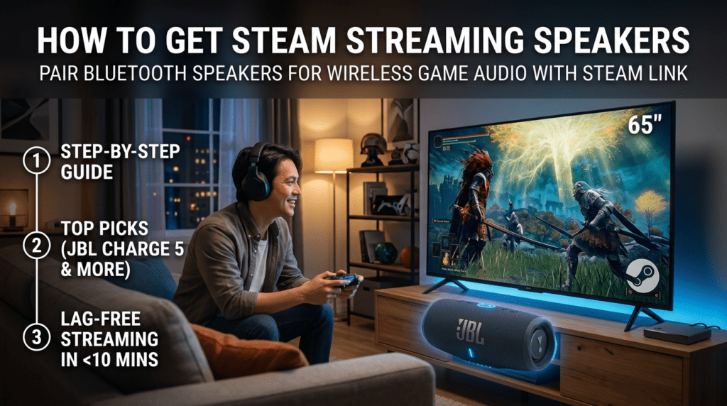 How to Get Steam Streaming Speakers