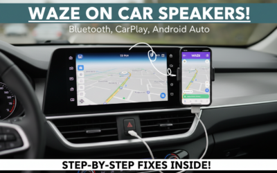 How to Get Waze to Play Through Car Speakers