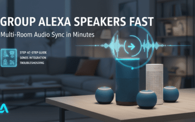 How to Group Alexa Speakers Fast