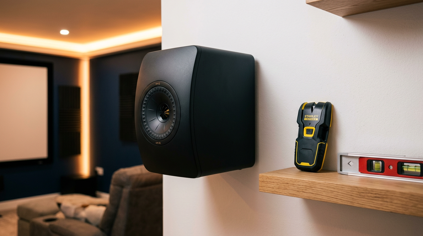 How to Hang Speakers on Wall Guide