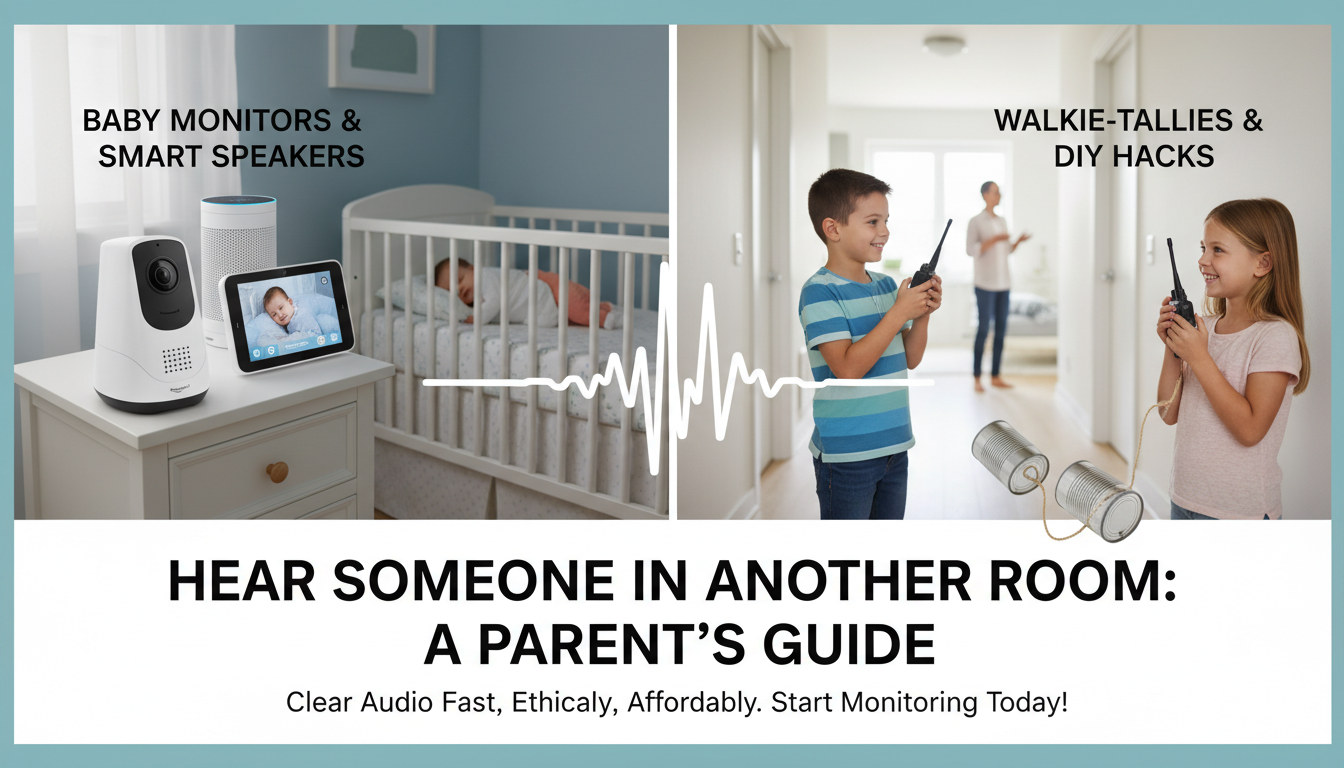 How to Hear Someone in Another Room Guide How to Hear Someone in Another Room Guide