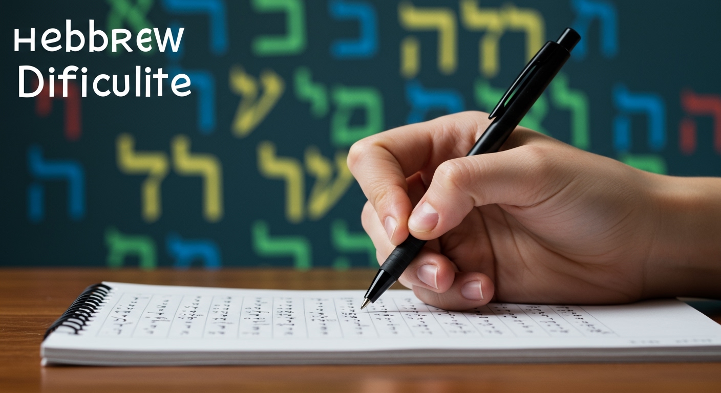 How to Hebrew Learning Difficulty: A Step-by-Step Guide