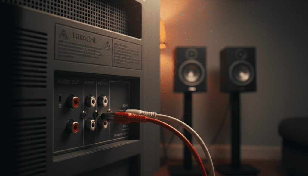 How to Hook Speakers up to Hitachi 4751DP: Expert Guide