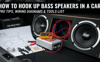 How to Hook Up Bass Speakers in a Car