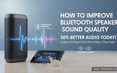 How to Improve Bluetooth Speaker Sound Quality