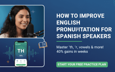 How to Improve English Pronunciation for Spanish Speakers