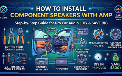 How to Install Component Speakers with Amp