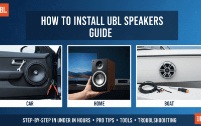 How to Install JBL Speakers Guide