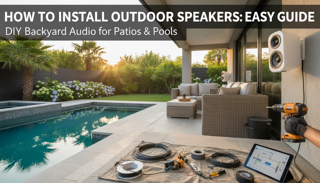 How to Install Outdoor Speakers: Easy Guide