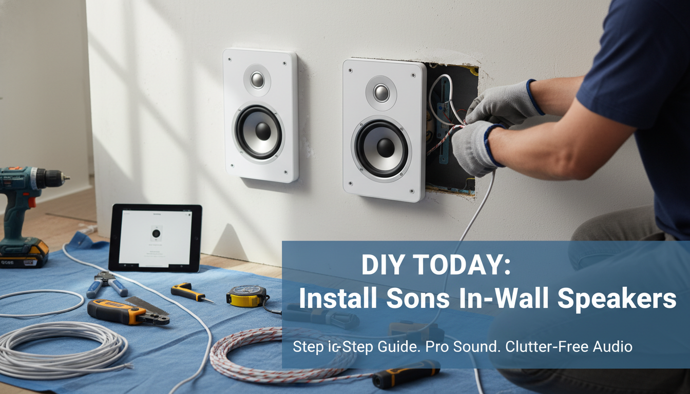 How to Install Sonos In-Wall Speakers