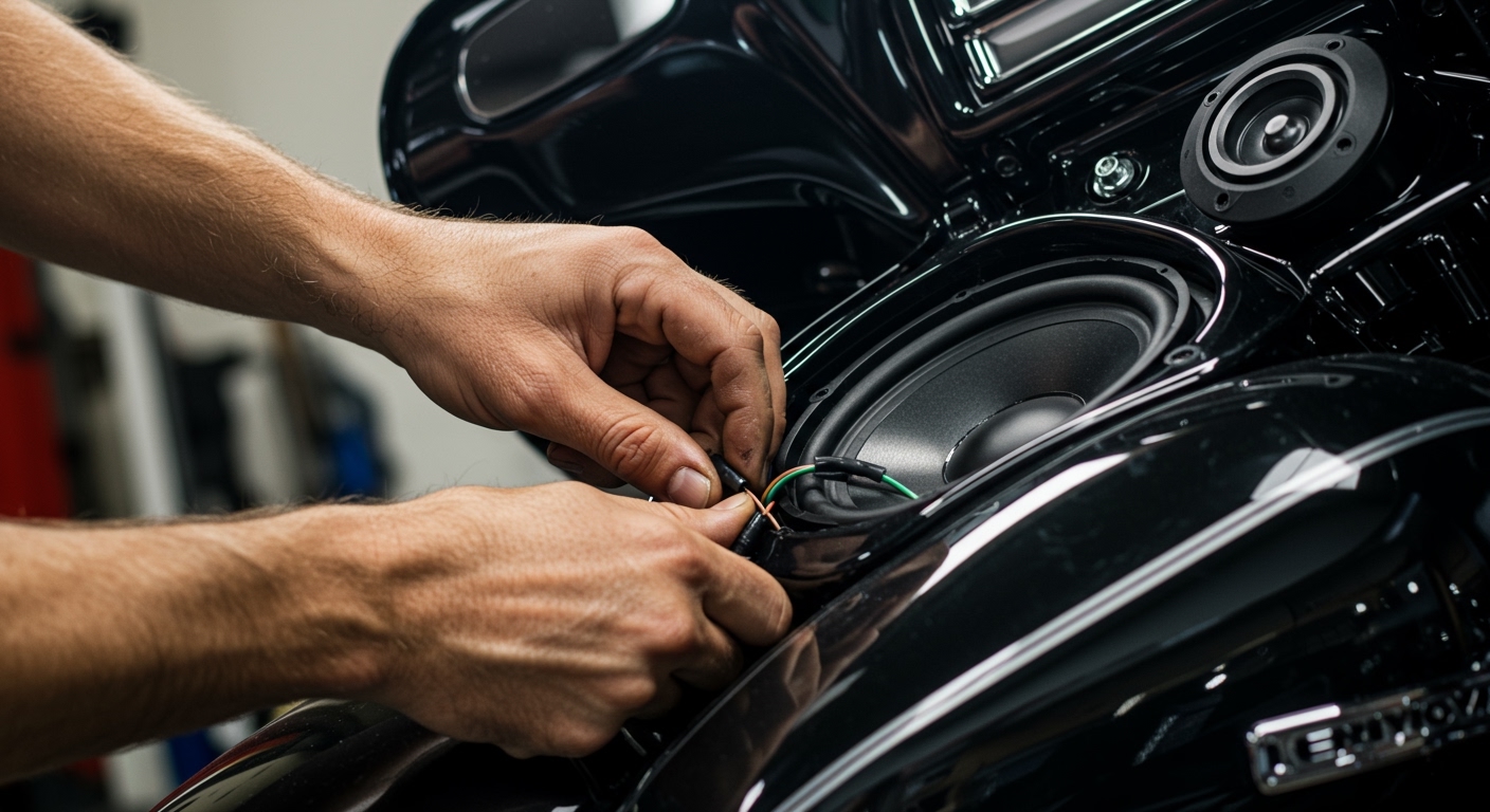 How to Install Speakers on a Harley Davidson: Step-by-Step