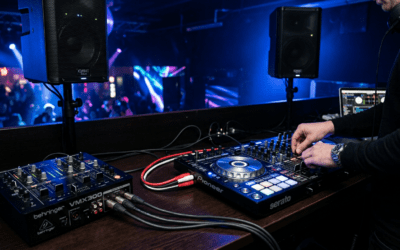 How to Integrate DDJ-SR to Mixer to Speakers