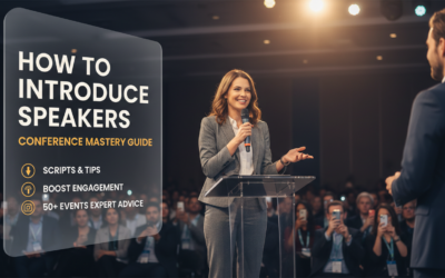 How to Introduce Speakers at a Conference