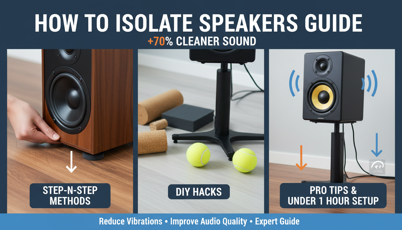 How to Isolate Speakers Guide