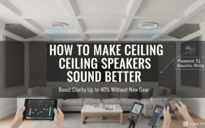 How to Make Ceiling Speakers Sound Better