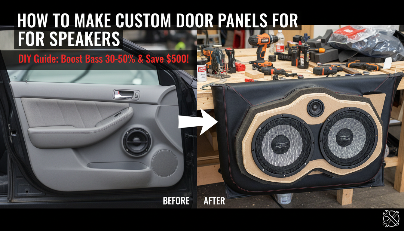 How to Make Custom Door Panels for Speakers