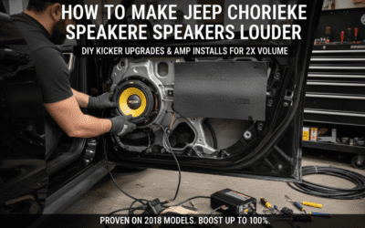 How to Make Jeep Cherokee Speakers Louder