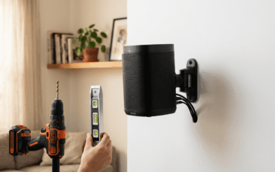 How to Mount Heavy Speakers on Wall
