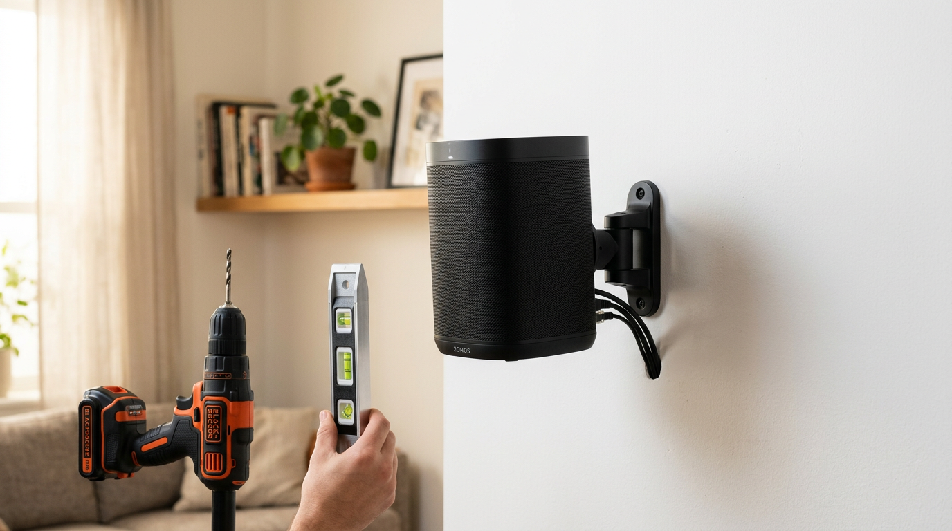 How to Mount Heavy Speakers on Wall