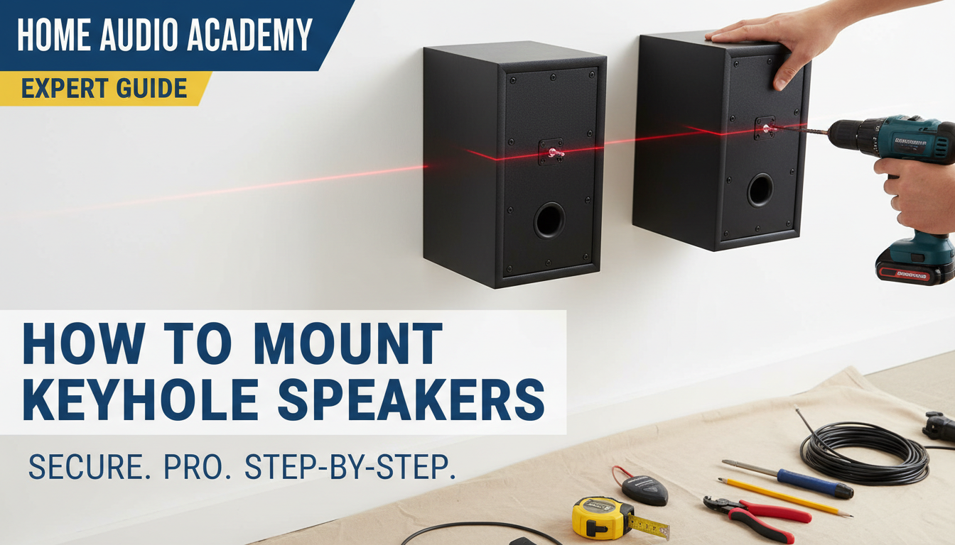 How to Mount Keyhole Speakers Guide How to Mount Keyhole Speakers Guide