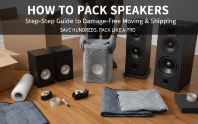How to Pack Speakers: Step-by-Step Guide