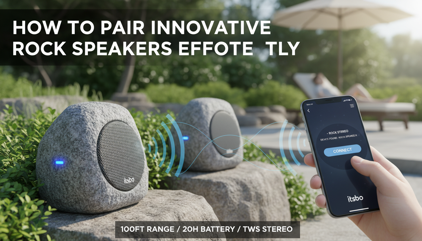 How to Pair Innovative Rock Speakers How to Pair Innovative Rock Speakers