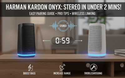 How to Pair Two Harman Kardon Onyx Speakers