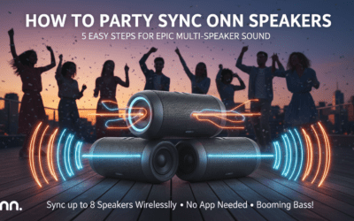 How to Party Sync Onn Speakers