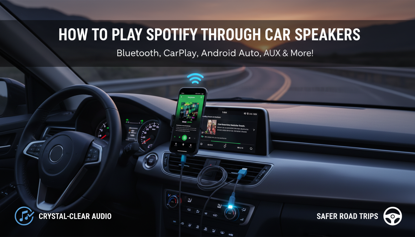 How to Play Spotify Through Car Speakers